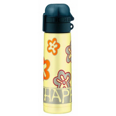 Термос-бутылочка Alfi Be happy flowers yellow 0,5L