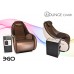 Массажное кресло LOW-END класса EGO LOUNGE CHAIR EG8801 с купюроприемником Брусника