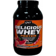 QNT Delicious Whey Protein (1кг) клубника