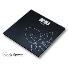 Весы дизайнерские Beurer GS27 Black Flower