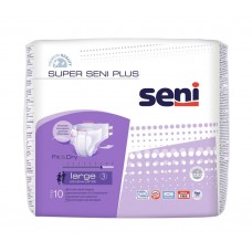 Подгузники для взрослых SUPER SENI PLUS Large по 10 шт. (SE-094-LA10-A02)